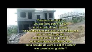 N'hésitez à me contacter pour vos projets, votre maison idéale est à portée de mainTel +237696232495