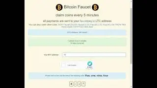 Claim 20 satoshi every minute | New bitcoin faucet 100% paying