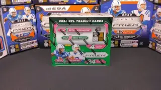 2022 Prizm Football Retail Box. Green Cracked Ice, Checkerboard, &Silver Galore! 🔥