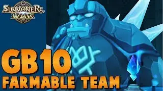 GB10 AUTO TEAM FOR BEGINNER'S | FARMABLE & FUSION | SUMMONERS WAR SKY ARENA