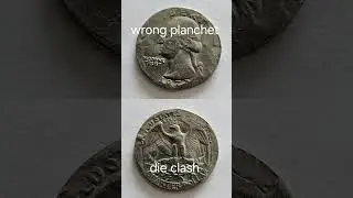 1973 quarter error wrong planchet die clash