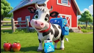🐄⛺ Cow Goes Camping | Moo-tastic Outdoor Adventure Rhyme for Kids