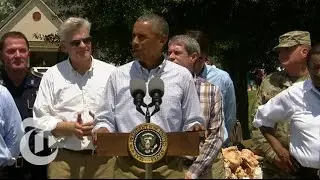 Obama: U.S. Is 'Heartbroken' Over Louisiana Floods | The New York Times