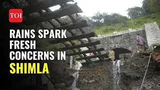 Himachal Rain Fury Back: Heavy rains creates fear in Shimla again, fear of devastation lingers