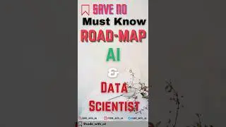 Roadmap of AI and Data Science  #shorts  #trendingshorts