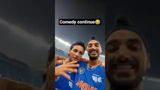 Arshdeep comedy continues after finals😂😂 #viralvideo #viratkohli #shubmangill #abhishek #champion