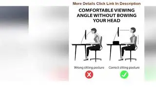 Best Deal OFFICE1ST Acrylic Monitor Stand Monitor Riser Computer Stand Storage Support Laptop Riser