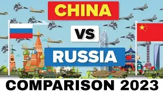 China vs Russia military comparison 2023|| #china #russia