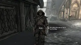 Skyrim | Convince Nikulas to Stay in Skaal Village | Miscellaneous Objective | 4K