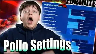 Pollo Fortnite Settings 2025 EXPOSED &ndash; Insane Sens & DPI Revealed