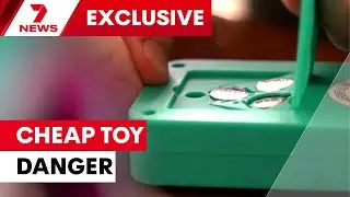 Doctors warn Aussie parents about dangerous children’s toys for sale this Christmas | 7NEWS