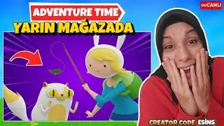 🤩ADVENTURE TIME yarın MAĞAZADA | FORTNITE CANLI!