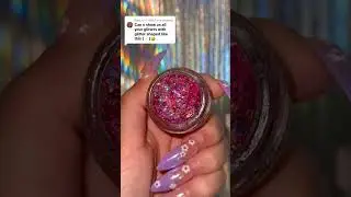 ✨ Star Shaped Glitter Gels ✨ #slayfirecosmetics #glittergel #glittermakeup #swatches