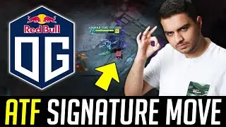 OG.ATF CARRY - Fountain Farming in 9,000 avg MMR game DOTA 2