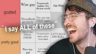 Ranking phrases white people love to say