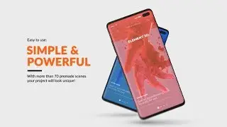 3D Mobile Phone App Promo - After Effects Template
