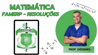 Retângulo  - Trigonometria - Geometria - FAMERP - MATEMÁTICA