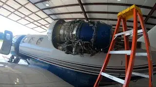 Citation M2 | Oil Leaks on Left Engine