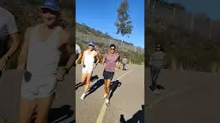 10km at 5:00/km (8min/mile). The whole group 🇺🇸🇲🇽🇸🇪 #racewalking #athletics #sports #walking