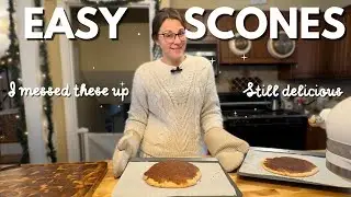 Easy Scone Recipe for Beginners | Homemade Scones, No Mixer, No Stress