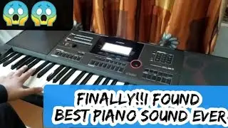 😱😱Finally I found! Best Piano sound ever-Casio Ctx9000in and Ctx8000in