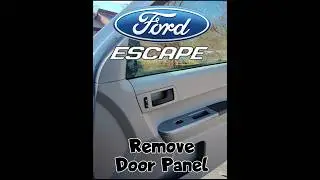 How To - Escape Remove Door Panel