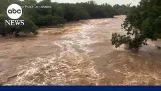 Life-threatening flash flood warnings in central Texas