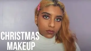 EASY GLAM CHRISTMAS MAKEUP 2019 - sleigh this Christmas | Elvia Kiara