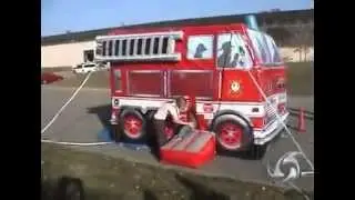 Fire Truck Bouncer Inflatable