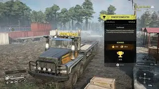 Fuel Restock - 1:33 - SnowRunner Challenge World Record