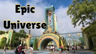 Epic Universe Walkaround 🌎 Our First Visit!