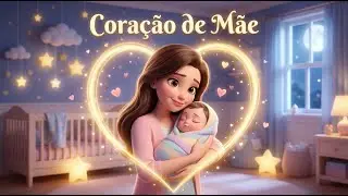 Coração de Mãe🤍 Uma Canção Repleta de Amor para Embalar o Sono