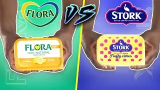 BAKE WITH MARGARINE| FLORA SPREAD V STORK SPREAD