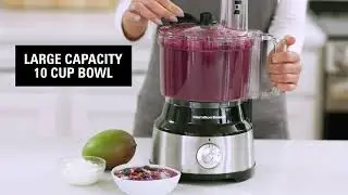 Hamilton Beach&reg; 10-Cup Food Processor with Bowl Scraper (70730G)