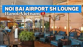 Beautiful Lounge at the Noi Bai International Airport in Hanoi, Vietnam 