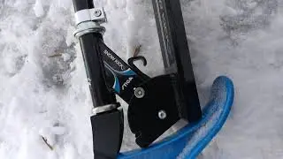 Decathlon snow scooter.