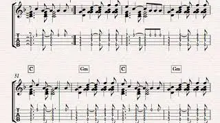 My Sweet Lord - solo ukulele arrangement by Colin Tribe - Sibelius Video