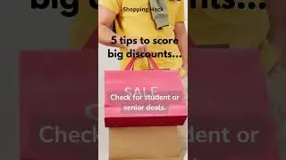 Discover shopping hacks to save money, find discounts, and avoid overspending on your next spree.