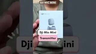 DJI Mic Mini Transmitter Quick Unboxing #djimic #dji