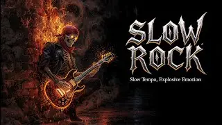 Retro Emotive Rock Ballads: A Journey Through Love, Pain, and Power Slow Rock Compilation