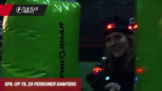 Laser Games - Bl&aring; mandag hos Paintball Arena.