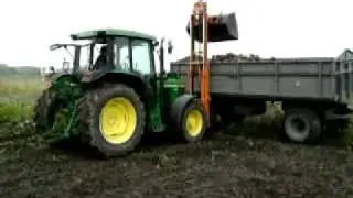 John Deere 6210 + widlak