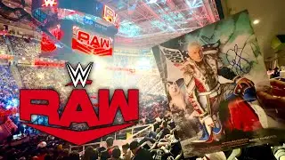 Attending WWE RAW after ELIMINATION CHAMBER at SAP CENTER **Review**