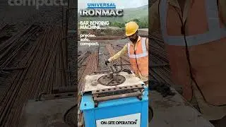 Bar Bending & Bar Cutting Machine On Site Use