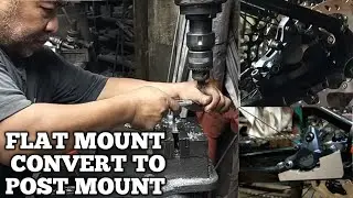 Flat Mount Convert Post Mount  #convert #ericzedtv