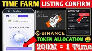 Time Farm Airdrop Claim | Time Farm New Update | Time Farm Airdrop Eligibility Criteria Part - 2  😱