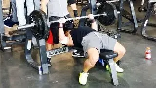 Bench Press PR 275 X 4 and 285 X 3 - All Types of PRs and Gainz