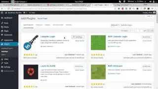 WordPress LinkedIn Login Installation Instructions