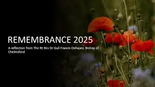 A reflection for Remembrance from the Bishop of Chelmsford