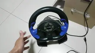 my first ps2 wheel chineis - pro 50 driving wheel